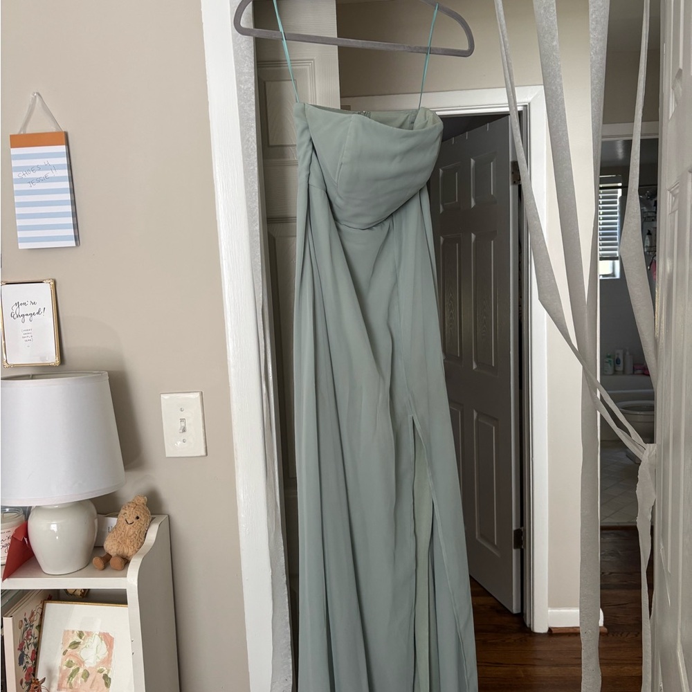 Birdy Grey Sage Chiffon Bridesmaid Dress